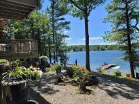 Glamorous lake house on a mountain lake in upstate New York (max of 8 guests)