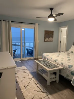 Newly Renovated Beach Front Condo with indoor pool and hot tub! Winter rates!!