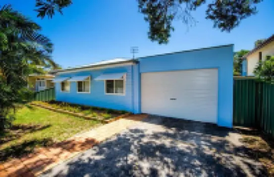 A beach house with colour!