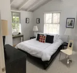 Mid-Century Modern Beach House: Private Beach Access, Pool, and Chef’s Kitchen