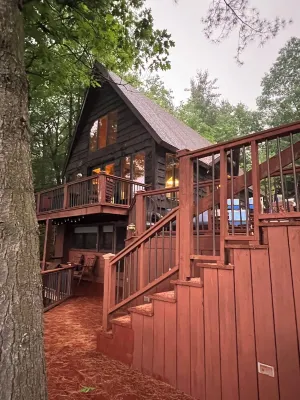 Adirondack Area Trout Lake Waterfront Cottage, Hot Tub, Pontoon Boat, Upstate NY - 4 星級