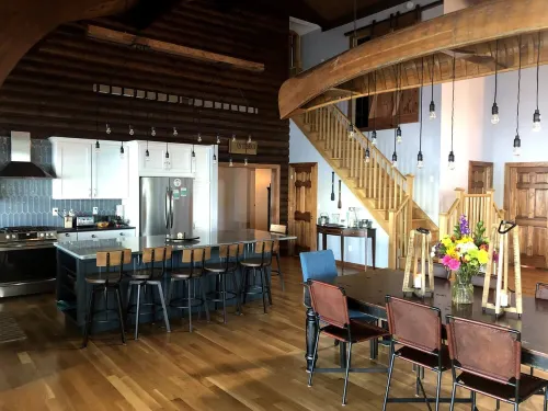 WELCOME TO ON THE ROCK - A RECENTLY RENOVATED  BEAUTIFUL LAKE FRONT HOME
