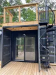 Pet friendly shipping container home. Located close to the parks and winery.
