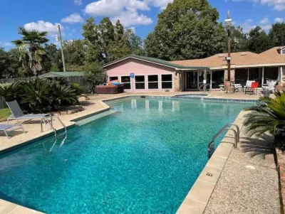 Acadie EVENT Retreat w/POOL for 14+ w/GameRoom Hotel in zona Aeroporto regionale di Lafayette