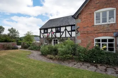 Historic idyllic cider press in Brinsop, near the Wye River Hotels in 