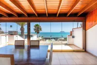 Private, independent villa on the first line, terrace and tranquility