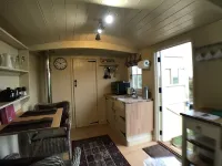 Luxury Shepherd's Hut (The Hawthorn) at Templehall Hotels in Eyemouth