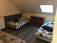 Cottages in the center of the Hedgehog waterfalls and lakes. Hotels in Bonlieu