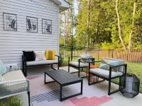 Casa de Ferias em Clemson Para Faculdade e Jogos e Lakes