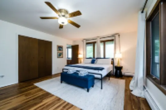 Spacious Condo, Family Friendly, Walk to Private Beach Hotels in Lake Michigan Beach