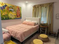 Heated Pool - Backyard Privacy- Camping in the Suburbs- 25 min. to the beach