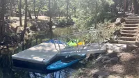 Spacious home with seasonal lake access. Pet friendly!