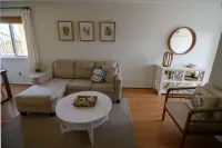 10 minute walk to the beach! Family- size condo