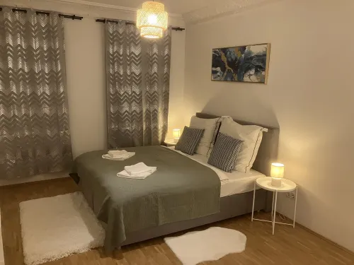 4-room residence for families and groups with balcony and garden view!