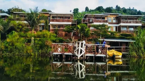Lake Bunyonyi Rock Resort Hotels in Ndorwa