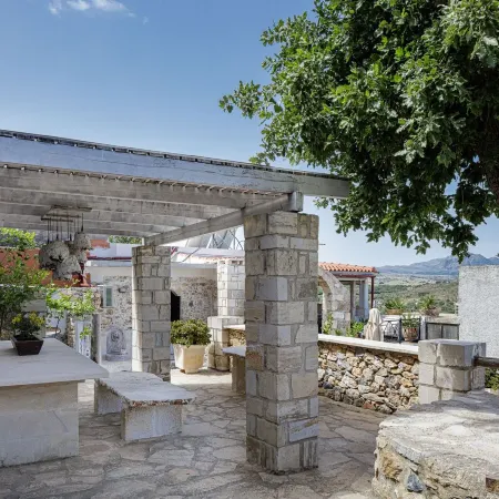 Antonia's Stonebuilt Mansion with a Private Pool