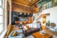 Historic DC Firehouse Penthouse Loft