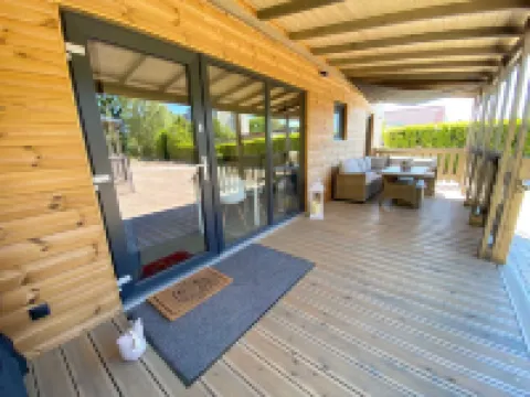 Wassermann vacation home with box-spring beds and large terrace