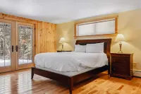 Expansive Granite Kitchen and Cozy Fireplace - Stunning Log Haven