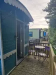 Glamping Hut - Riverview 3 - piscina