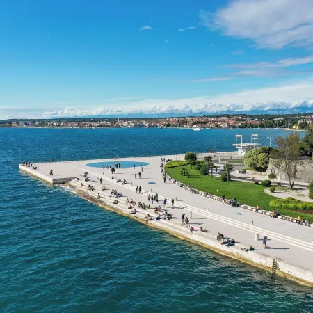 Mona Lisa's View in Zadar Old Town