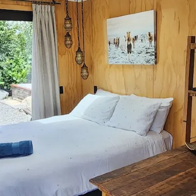 Dusky's Hidden Gem - a Private Sanctuary in the majestic Mackenzie country 鄰近魯塔尼瓦湖假日公園的酒店
