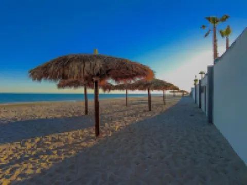 Beachfront 1-bedroom luxury condo at Encantame Towers by the Sea of Cortez.