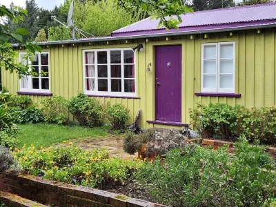 Cosy and private cottage with crashing waves and bird song to soothe your soul.