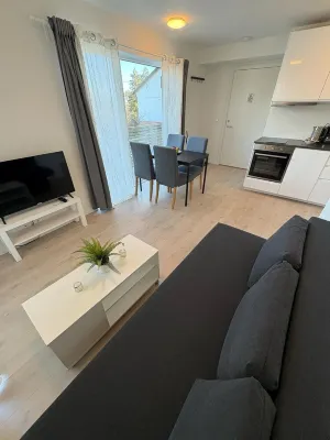 Lisas apartment - privat 1 bed room and 1 living room w/ sofa bed + big windows Hotels in 