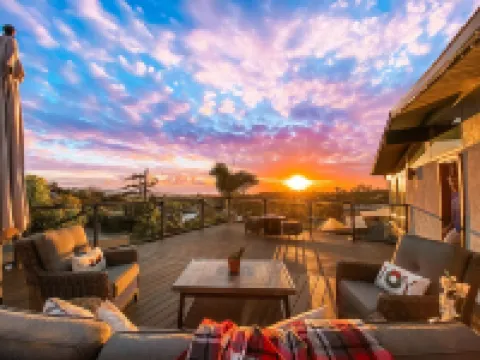 Panoramic Ocean Views, Private Heated Pool, Spa, and Waterslide!