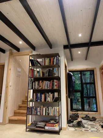 Forest dream house for remote work and rest