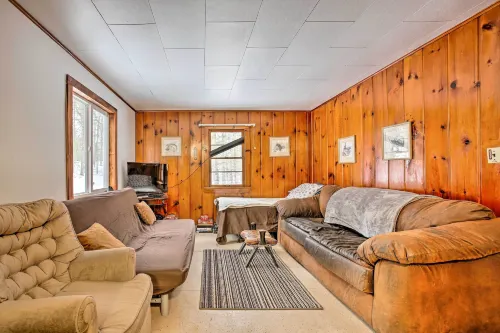 Remote Michigan Retreat on 10 Acres w/ Grill! - 2-Star