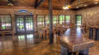 6-bedroom Lodge on 12 acres in Concan, Texas.  Swimming pool & hot tub.