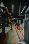 Modern Mountain Mini House- studio house w/ sleeping loft Packwood with WIFI, AC