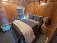 The coastal cabin ready for your family, friends, and your furry family members.