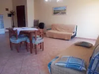 Apartment near the sea and the main course