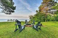 Waterfront Lake Huron Getaway: Private Beach! - 3-Star