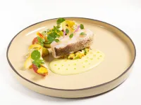 Hotel les Bories & Spa - فطور