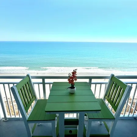 💎ISLAND TIME Dolphin Shack; Gorgeous Direct Oceanfront Balcony King Luxury Bed