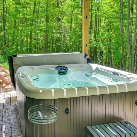 Swanton Retreat w/ Game Room, Hot Tub & Trails!