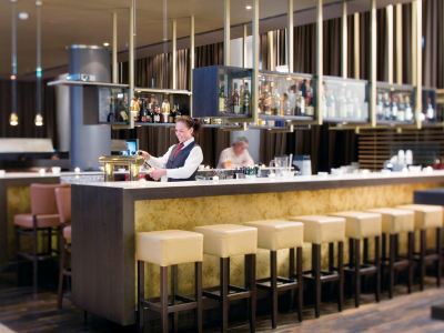 ロビーラウンジ モーベンピック ホテル フランクフルト シティーの写真