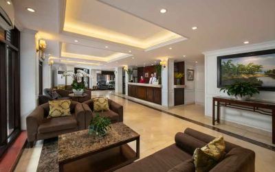 共有エリア ホアンニョックコチンチンホテルの写真