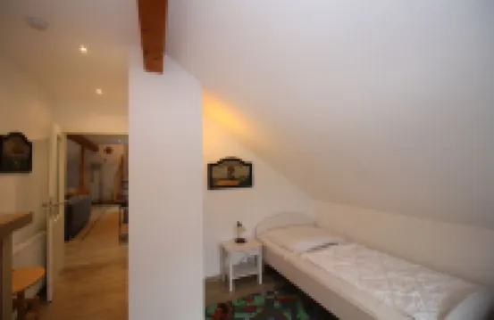 Vacation apartment "Nordlicht" with large garden in the heart of Pilsum