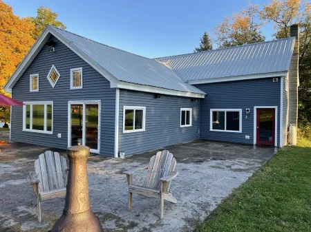 Spacious farmhouse on 3+ acres.  Pet and family friendly!