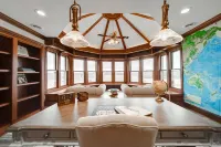 Renovated luxury villa with 7 bedrooms 5 bathrooms. Located on 40 acres of land.