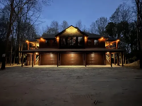 Hit the trail from the property! Game room, fire pit and 4 king suites