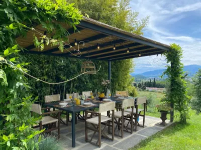 VILLA CARNICELLI eco-friendly,sustainable, 450m² (4,850ft²),private pool, design Hotel in zona Chiesa di Segromigno in Monte - Pieve di S. Lorenzo