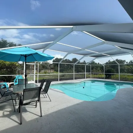 Rare & Amazing 3 bdrm 2 bath apt with pool gives you a home away from home feel.