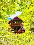 Mountain Getaway with Waterfall in The Heart of Maggie Valley.