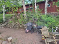 The Blue Loon Cabin and pontoon in Northern wi